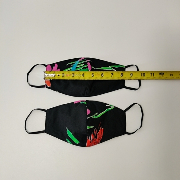 2 Pcs Handmade Hawaii Face Mask - Picture 3 of 4